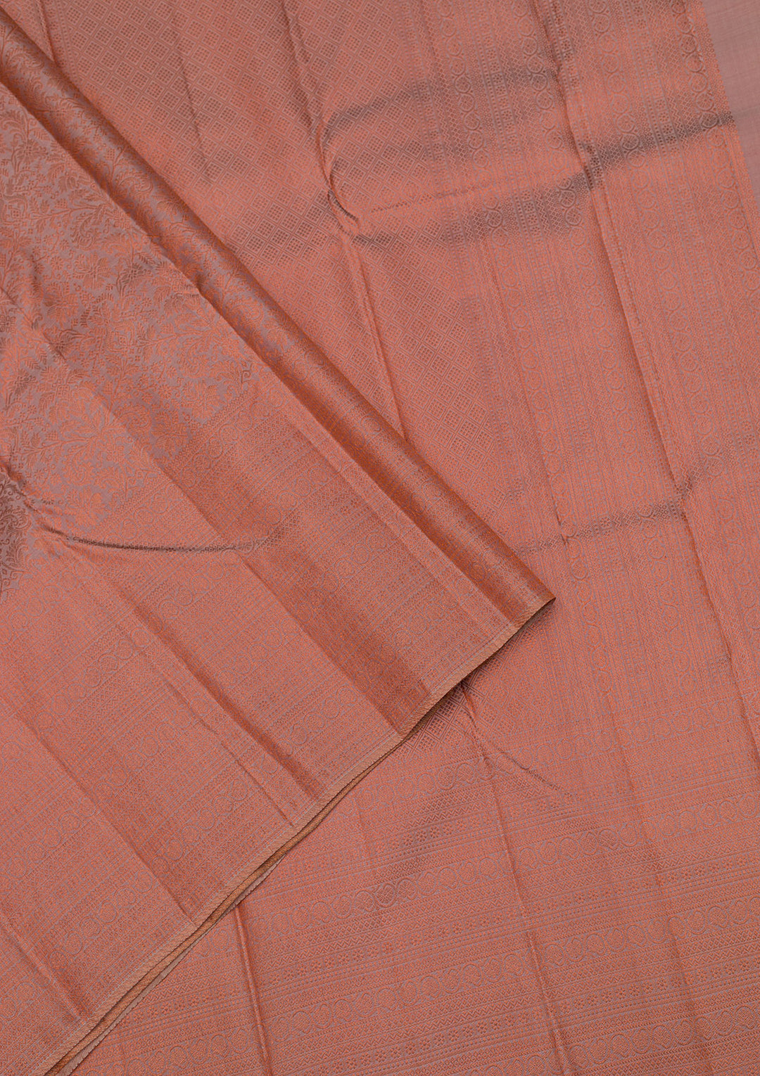 Mauve Zariwork Pure Silk Saree