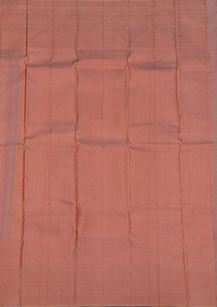 Mauve Zariwork Pure Silk Saree