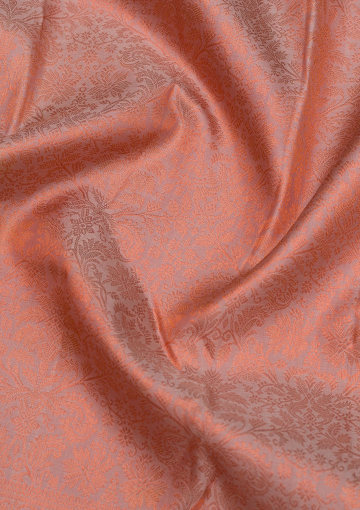 Mauve Zariwork Pure Silk Saree