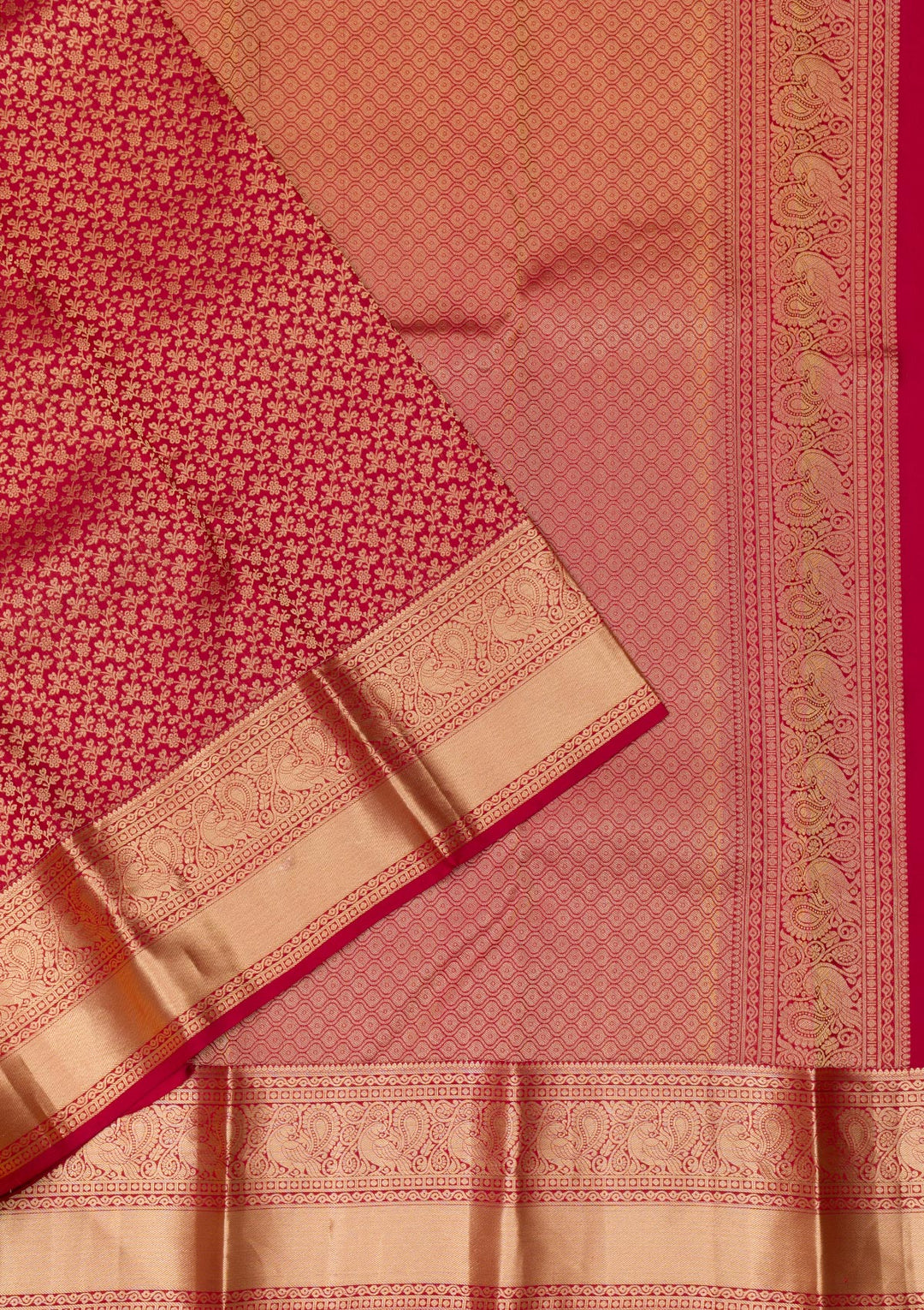 Mauve Zariwork Banarasi Pure Silk Saree