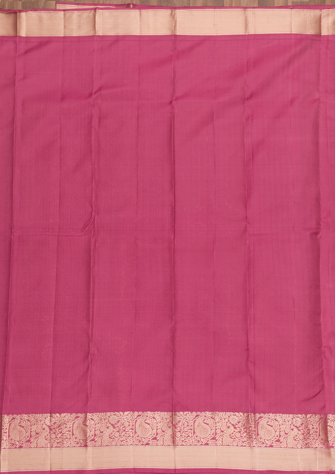 Mauve Zariwork Pure Silk Saree