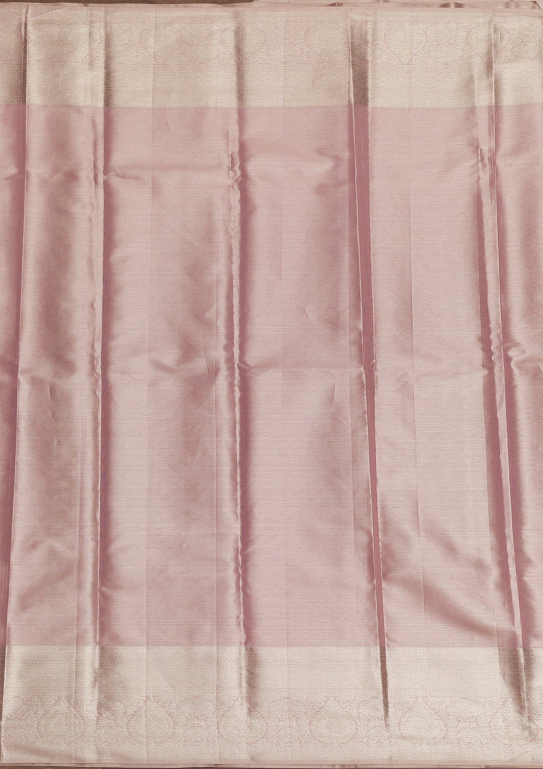 Mauve Zariwork Pure Silk Saree-Koskii