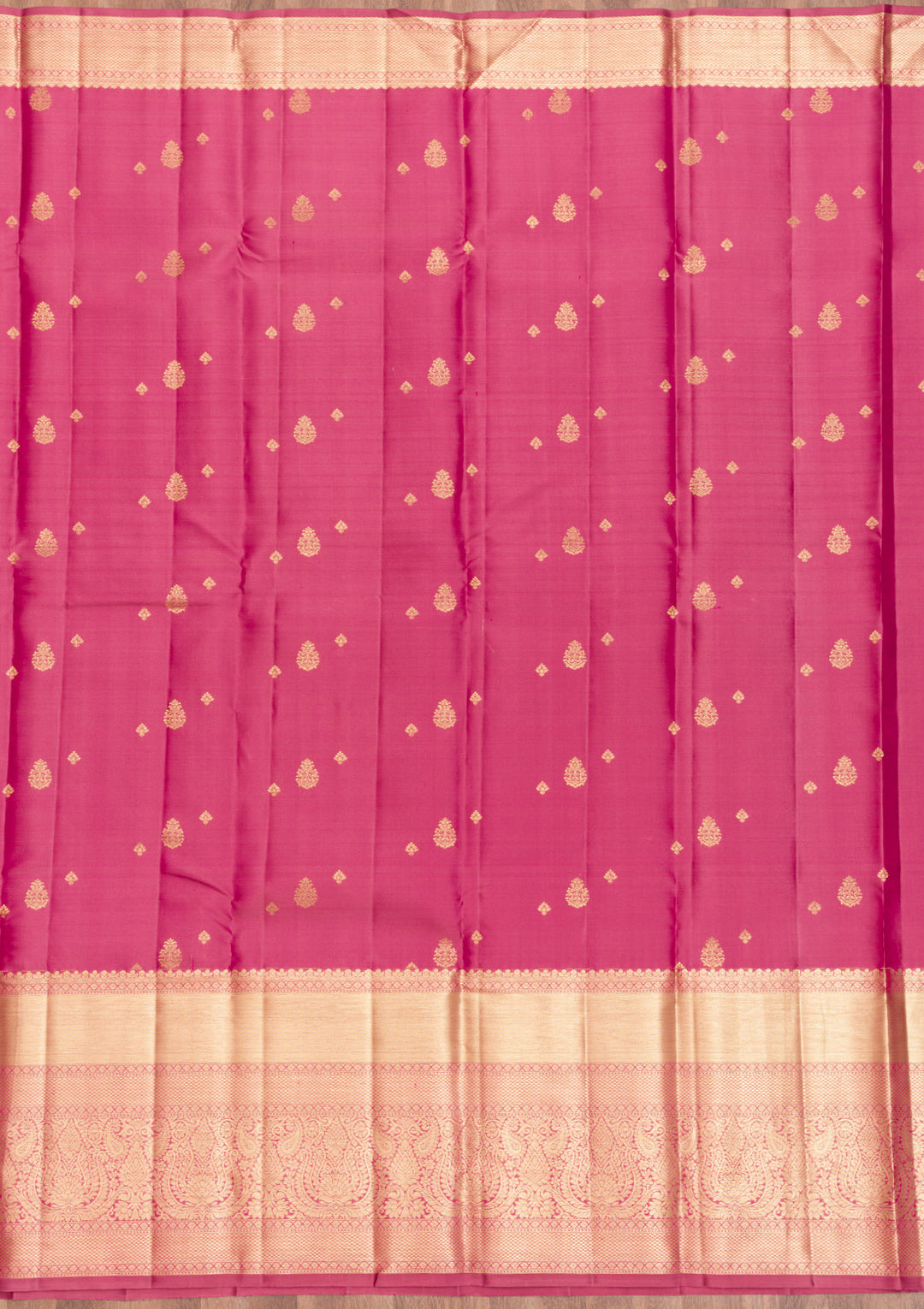 Mauve Zariwork Kanjivaram Pure Silk Saree