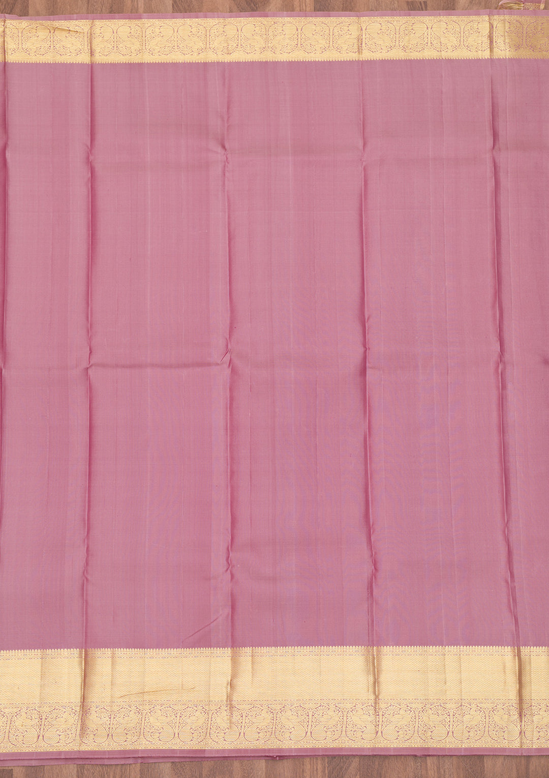 Mauve Zariwork Pure Silk Saree