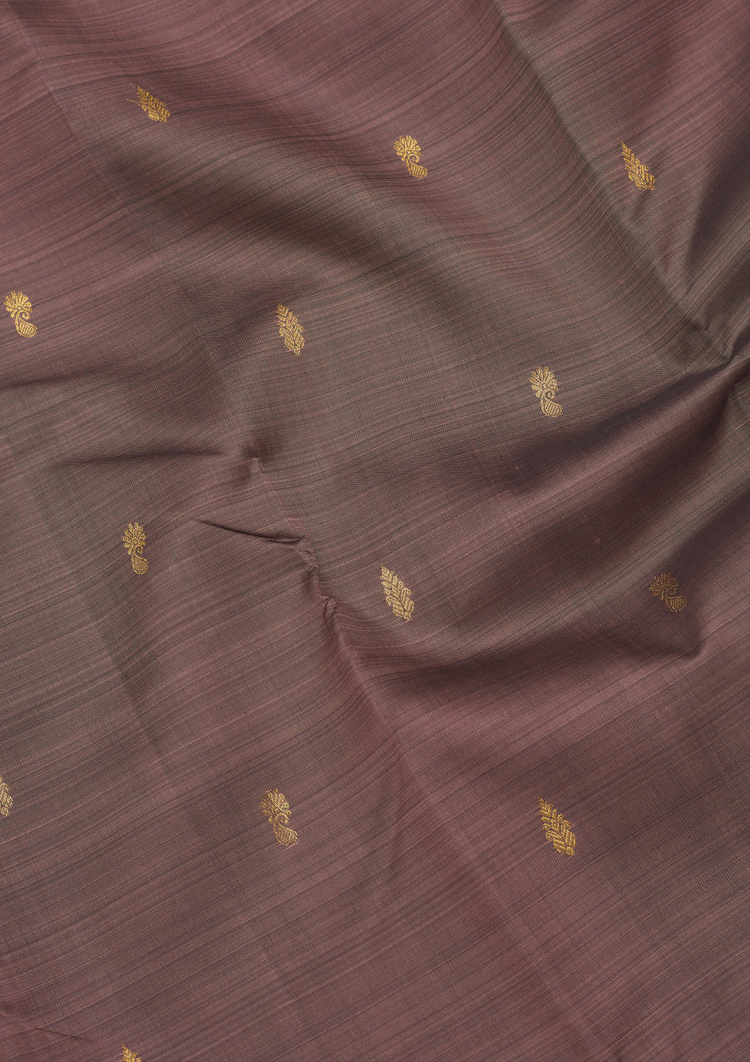 Mauve Zariwork Pure Silk Saree