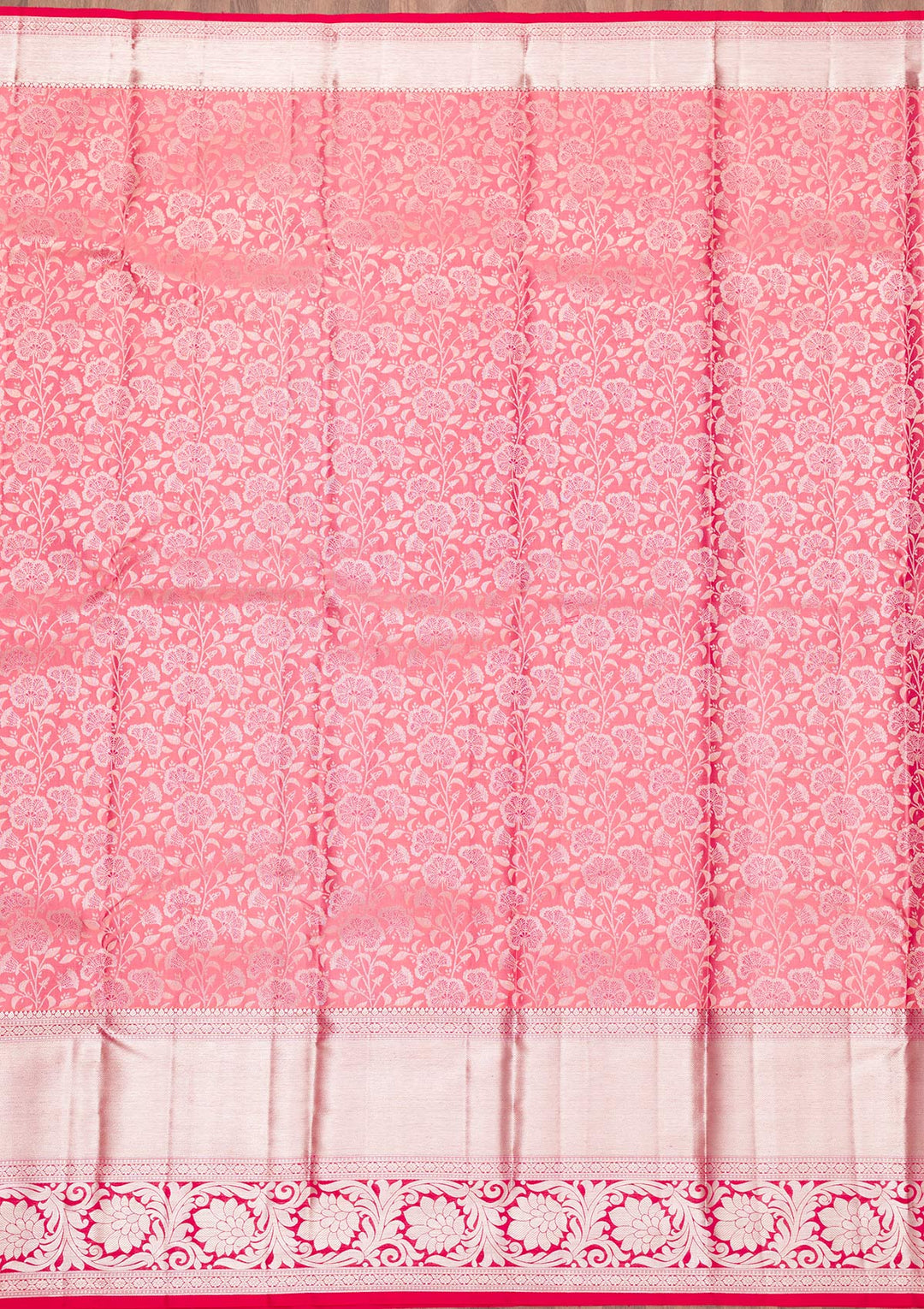 Mauve Zariwork Kanjivaram Pure Silk Saree