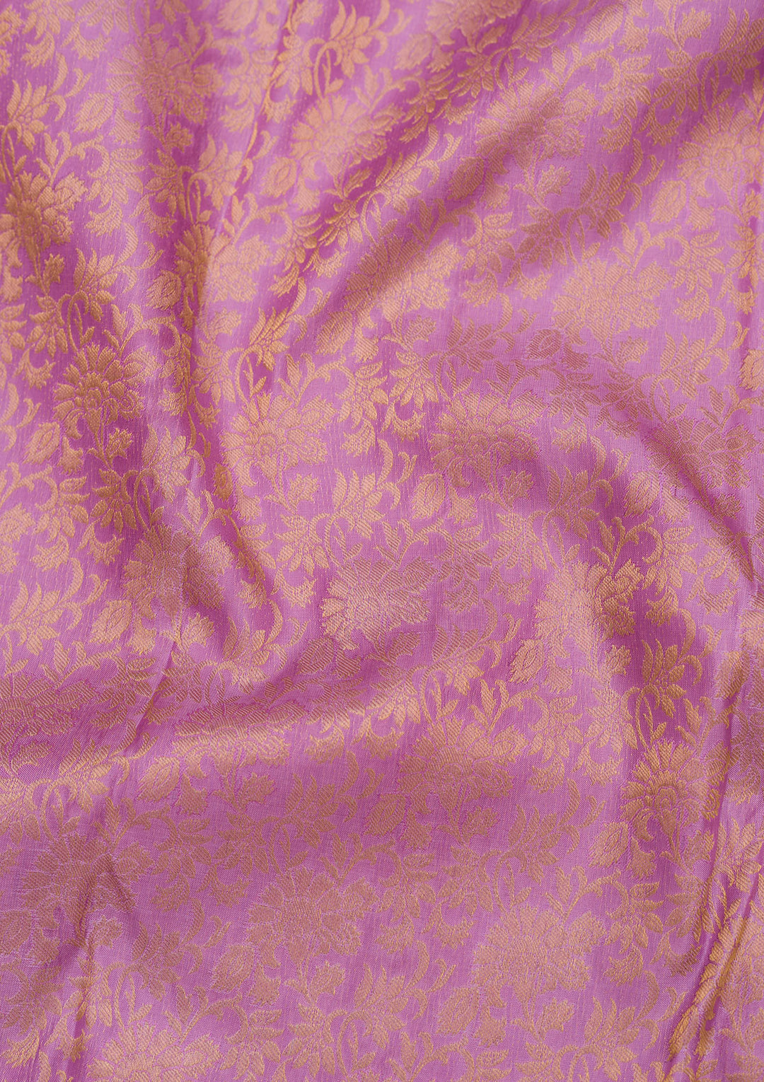 Mauve Zariwork Pure Silk Saree