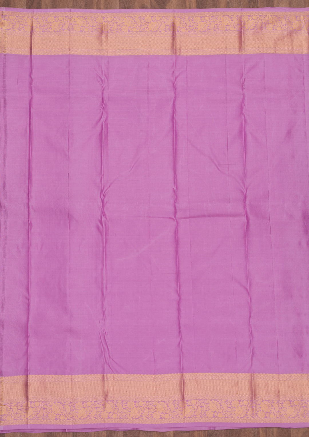 Mauve Zariwork Pure Silk Saree