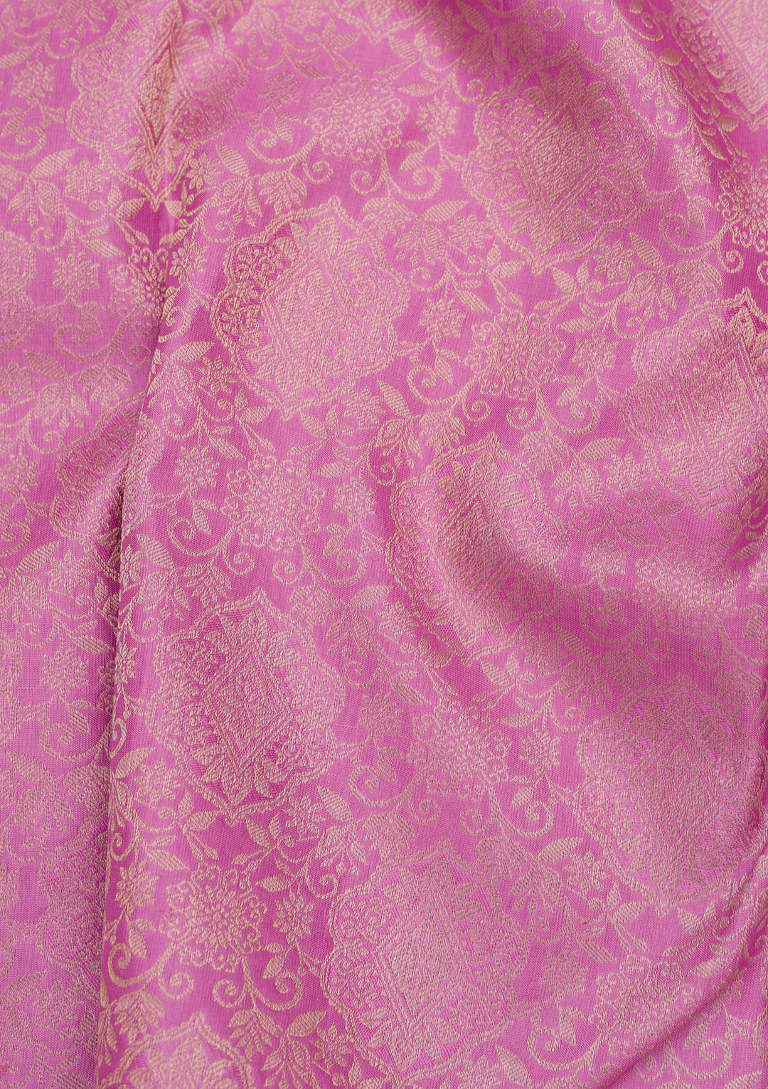 Mauve Zariwork Pure Silk Saree