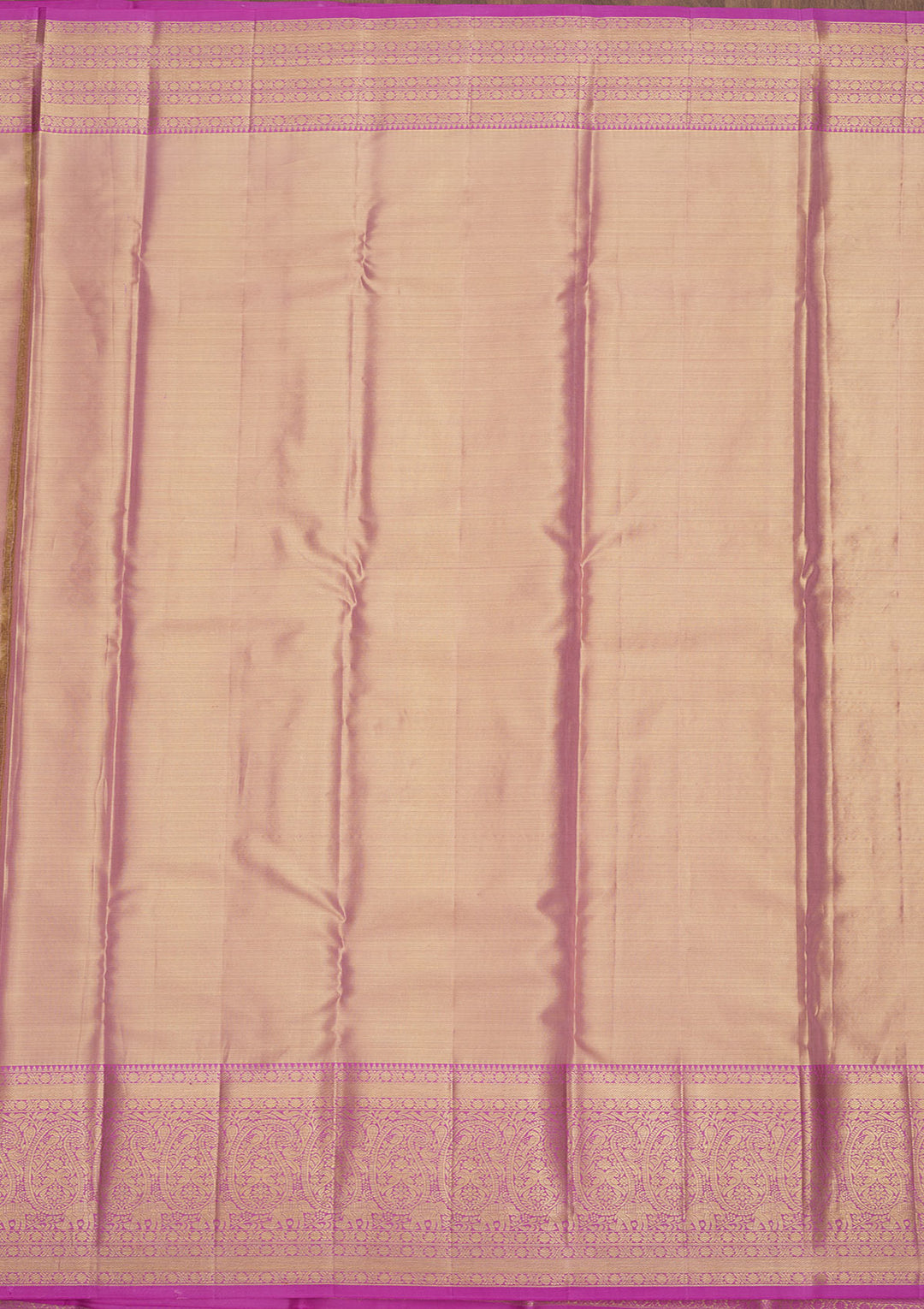 Mauve Zariwork Pure Silk Saree