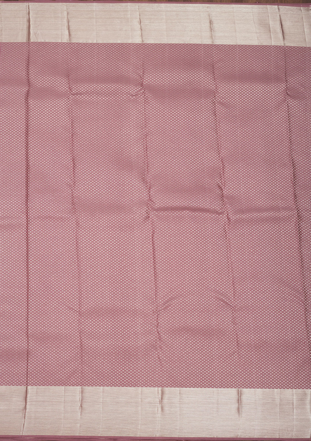 Mauve Zariwork Pure Silk Saree