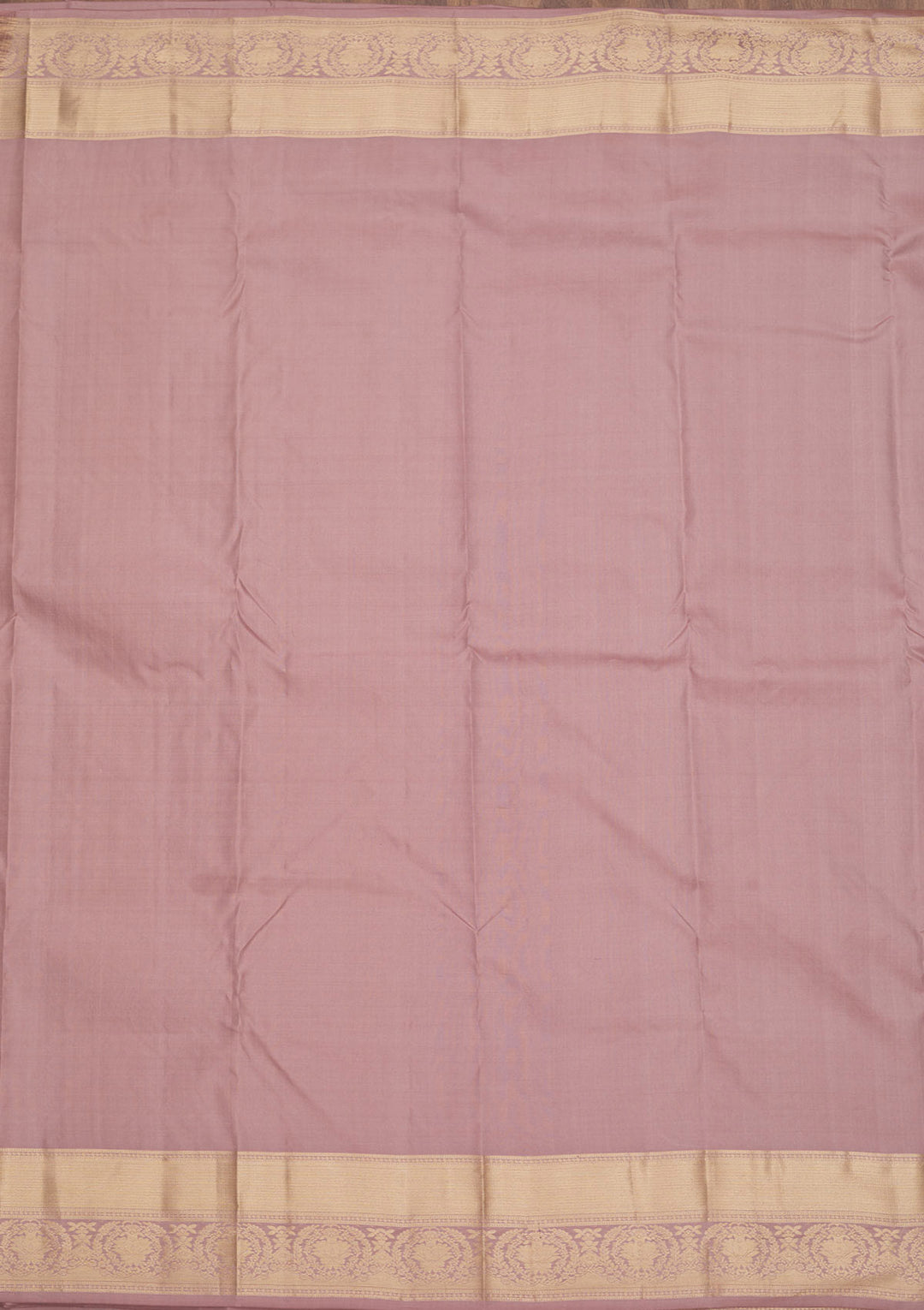 Mauve Zariwork Pure Silk Saree