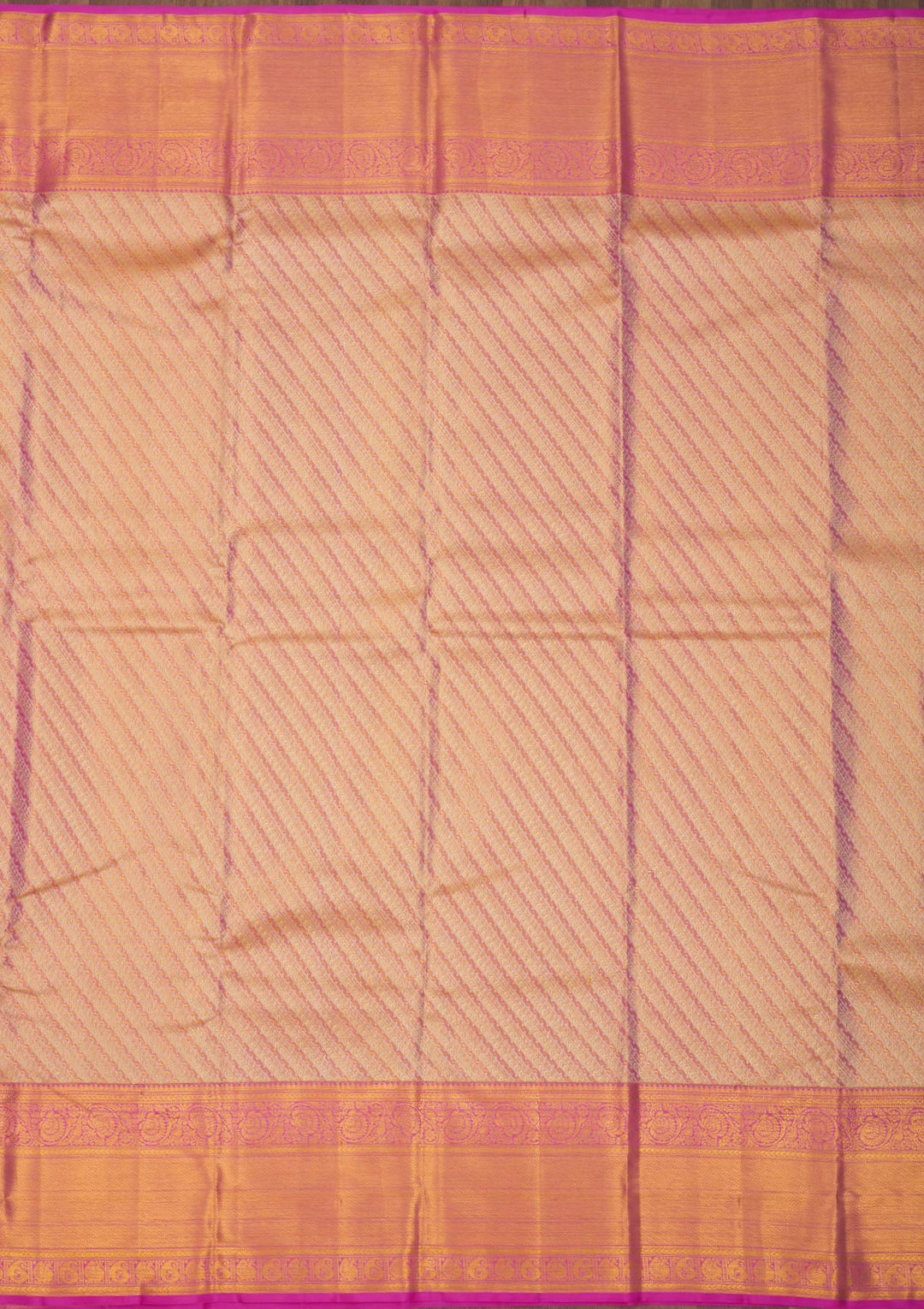 Mauve Zariwork Pure Silk Saree