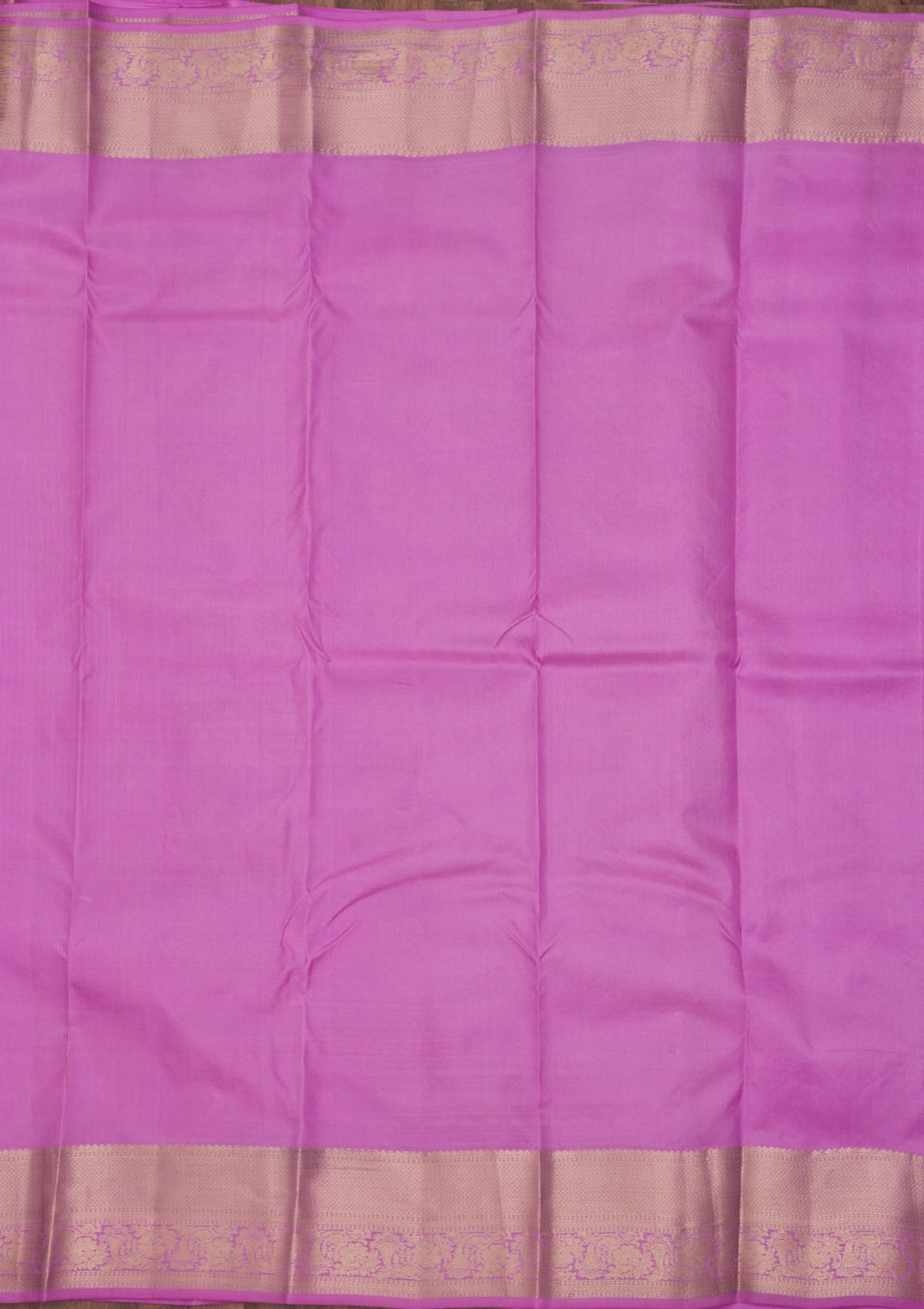 Mauve Zariwork Pure Silk Saree