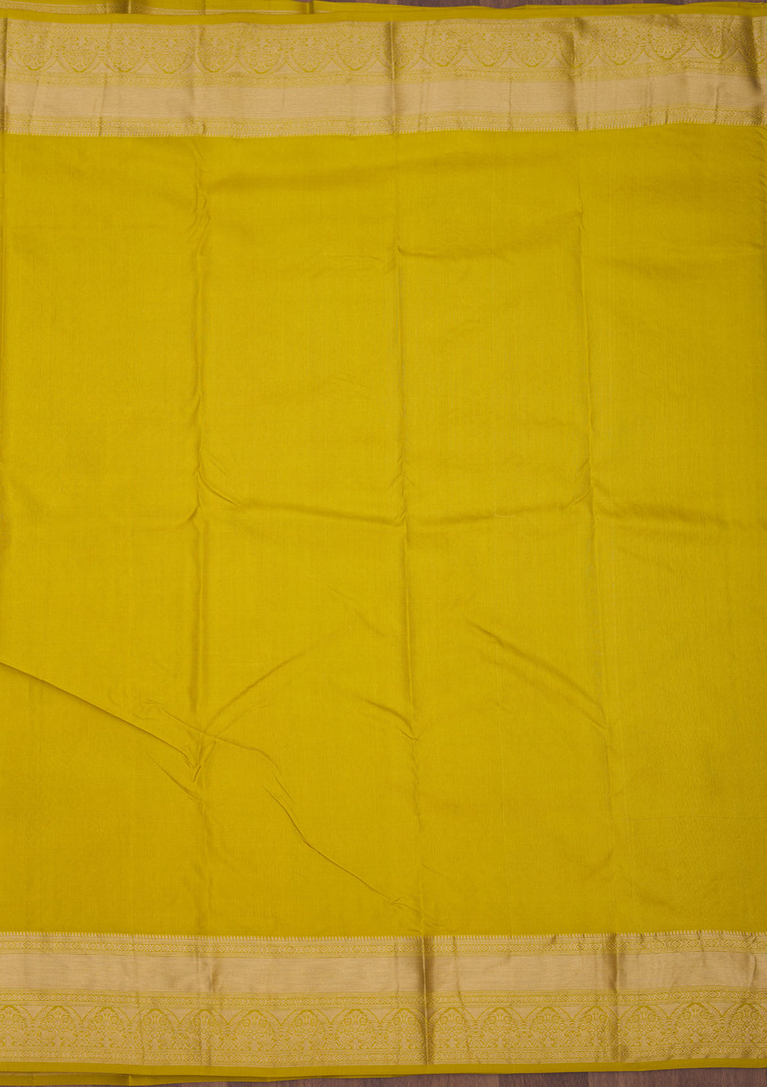 Mehendi Zariwork Pure Silk Saree