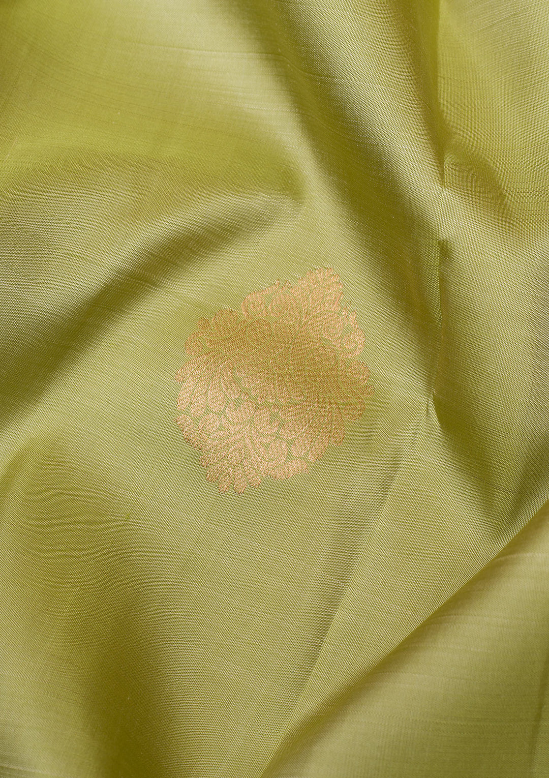 Mehendi Gold Zariwork Pure Silk Saree