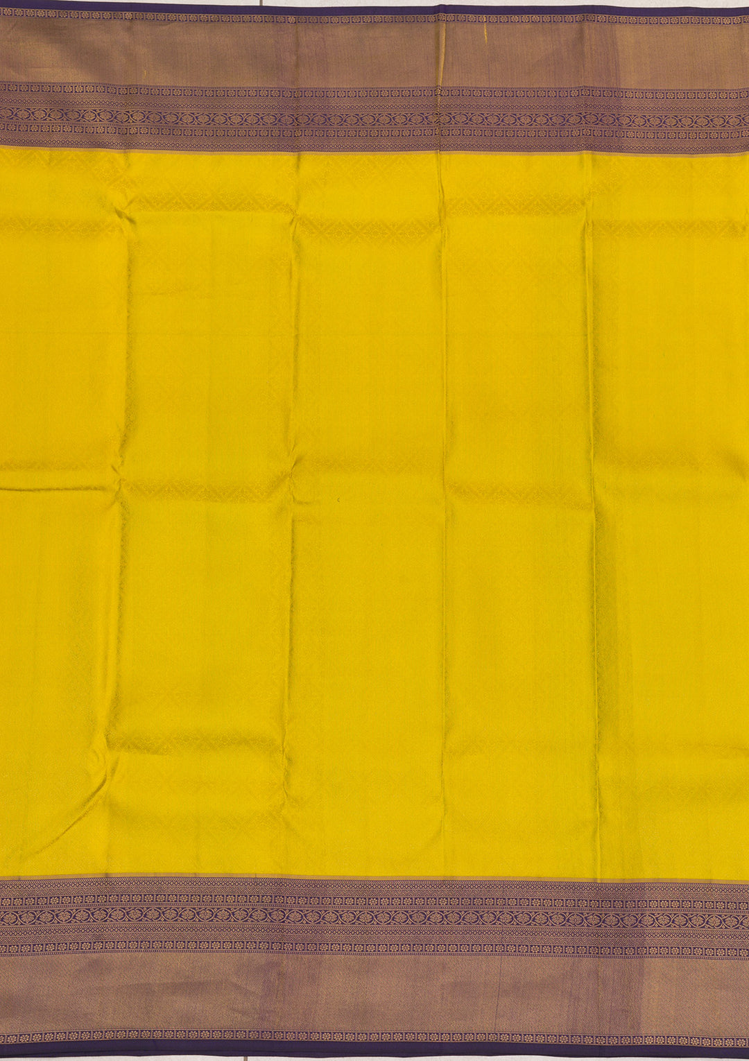 Mehendi Zariwork Kanjivaram Pure Silk Saree