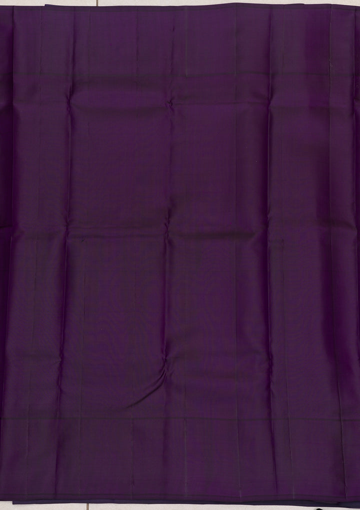Mehendi Zariwork Kanjivaram Pure Silk Saree