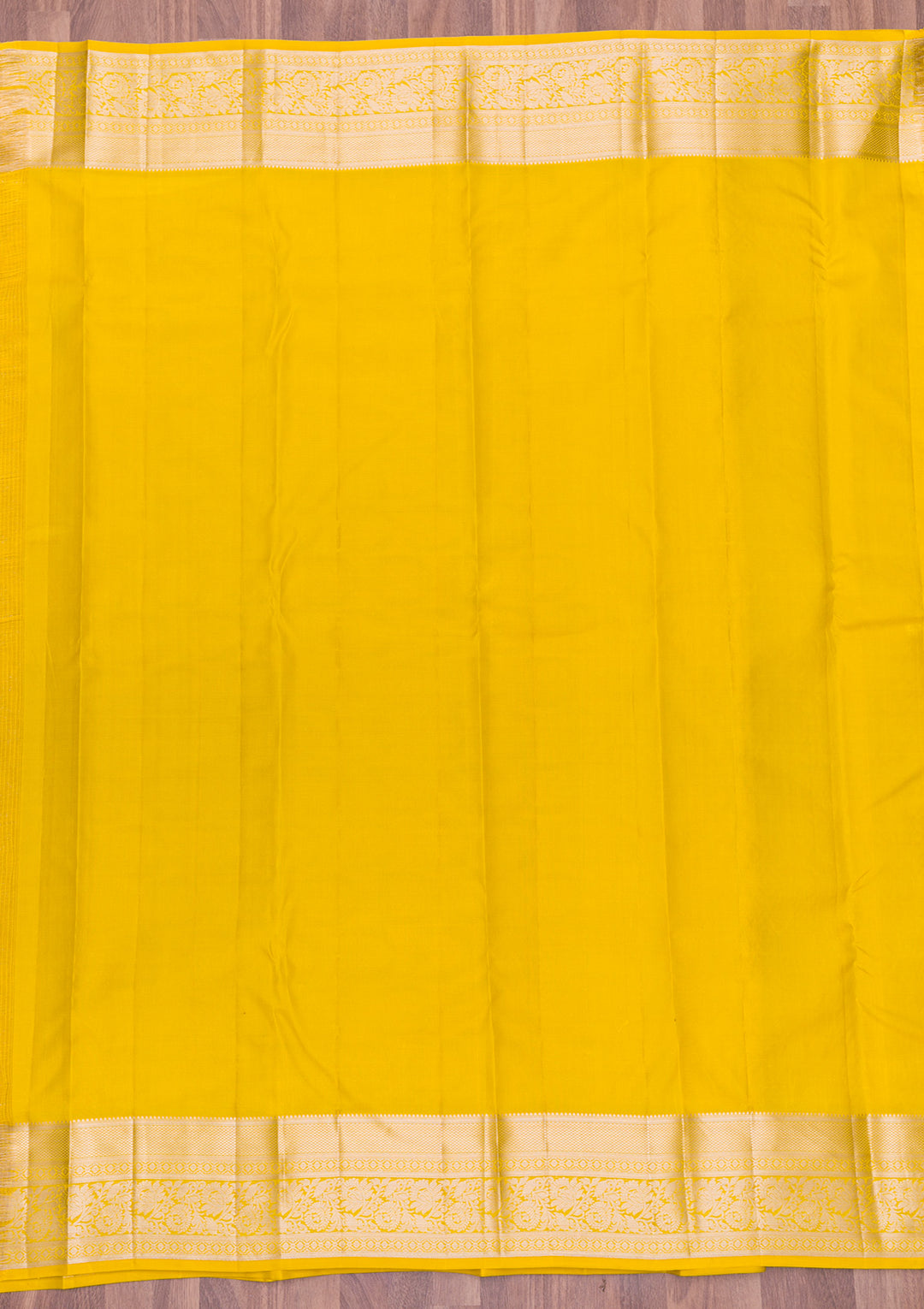 Mehendi Zariwork Kanjivaram Pure Silk Saree