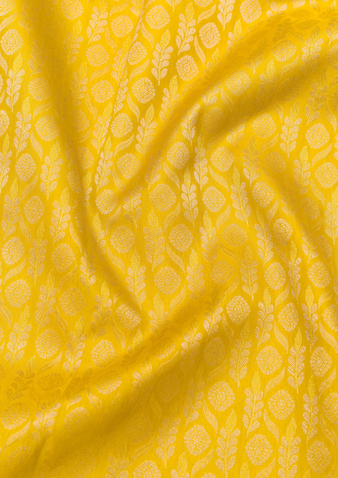 Mehendi Zariwork Kanjivaram Pure Silk Saree