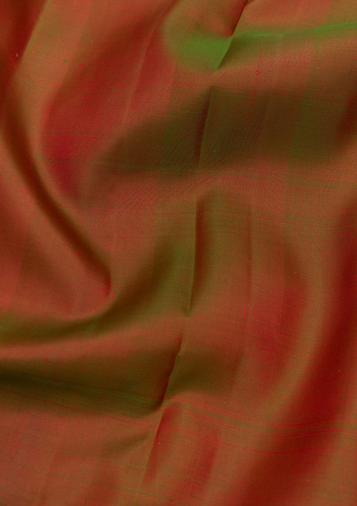Mehendi Zariwork Pure Silk Saree
