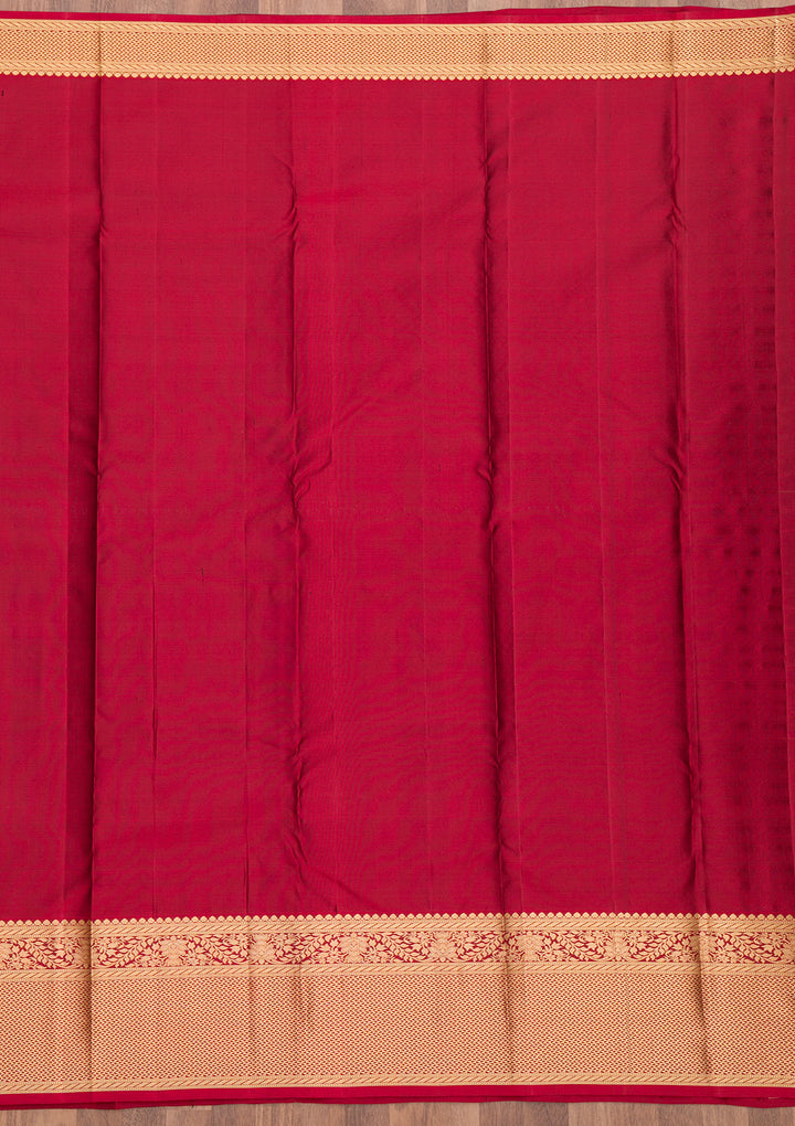 Mehendi Zariwork Pure Silk Saree