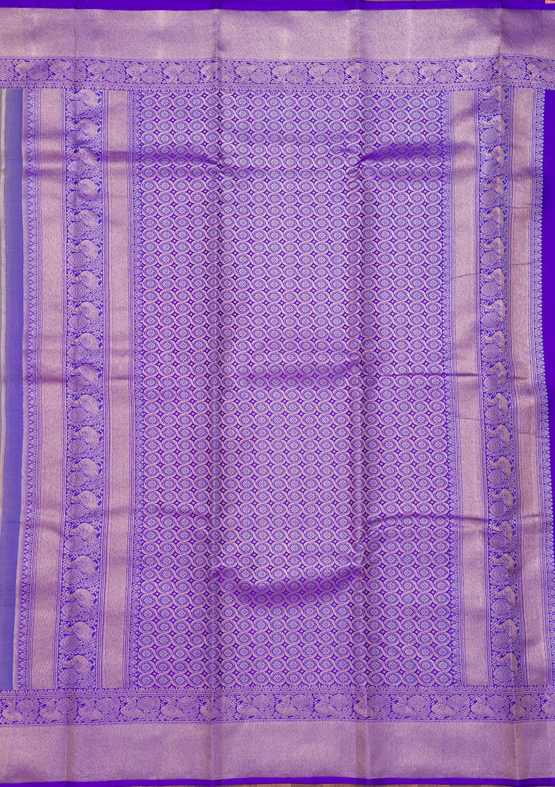 Mehendi Zariwork Pure Silk Saree
