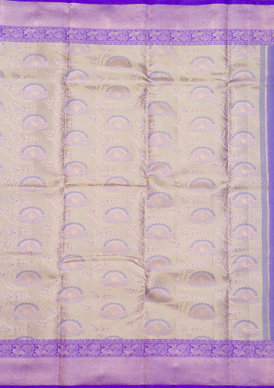 Mehendi Zariwork Pure Silk Saree