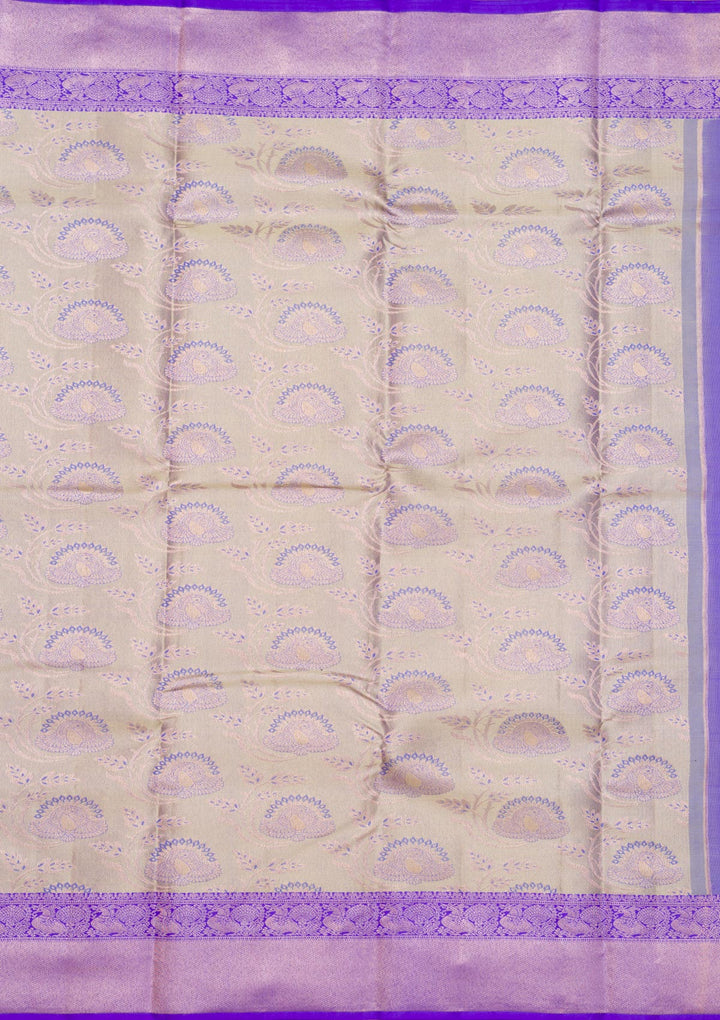 Mehendi Zariwork Pure Silk Saree