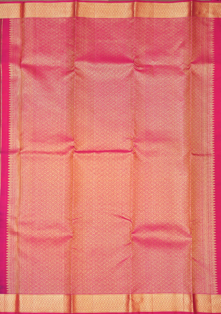 Mehendi Zariwork Pure Silk Saree