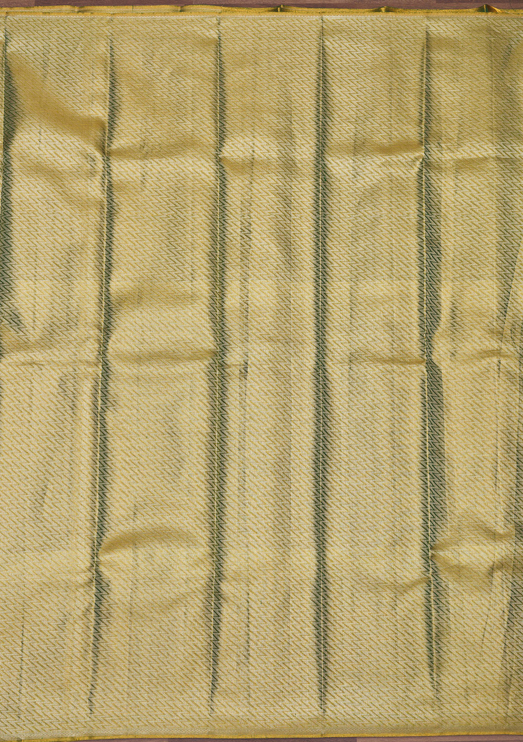 Mehendi Zariwork Pure Silk Saree