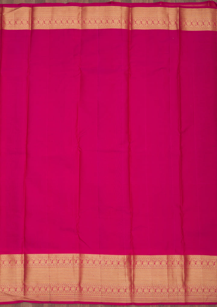 Mehendi Zariwork Pure Silk Saree