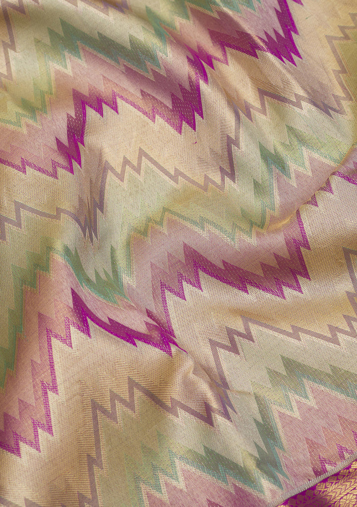 Multi Zariwork Pure Silk Saree