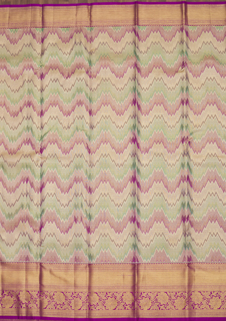 Multi Zariwork Pure Silk Saree
