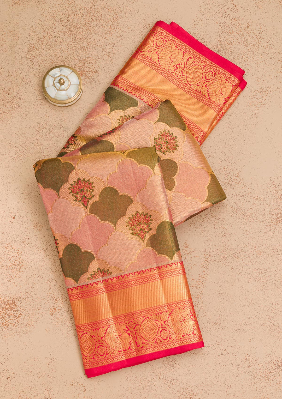 Multi Zariwork Pure Silk Saree
