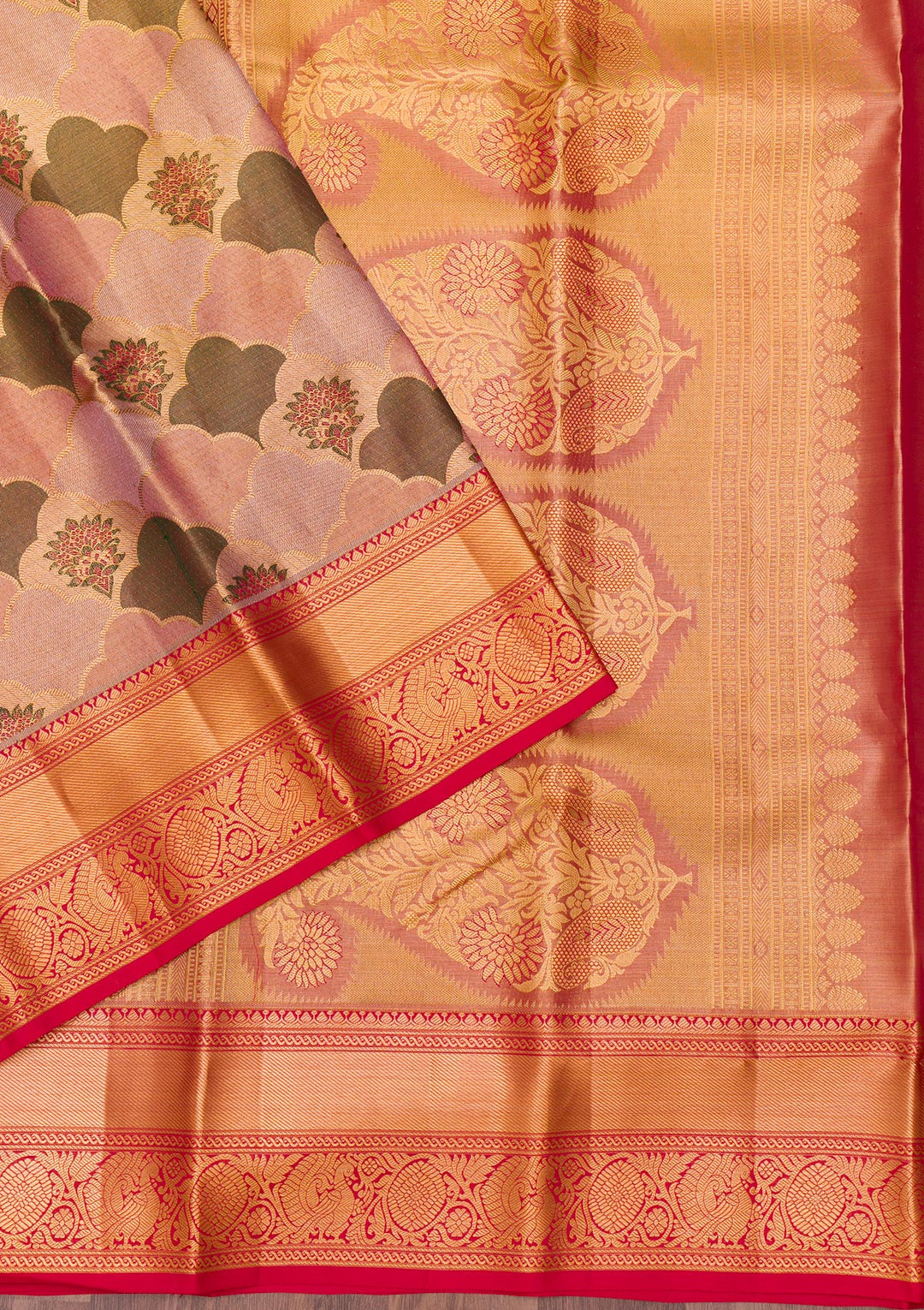 Multi Zariwork Pure Silk Saree
