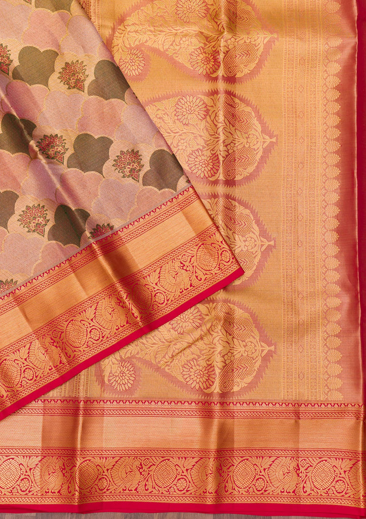 Multi Zariwork Pure Silk Saree