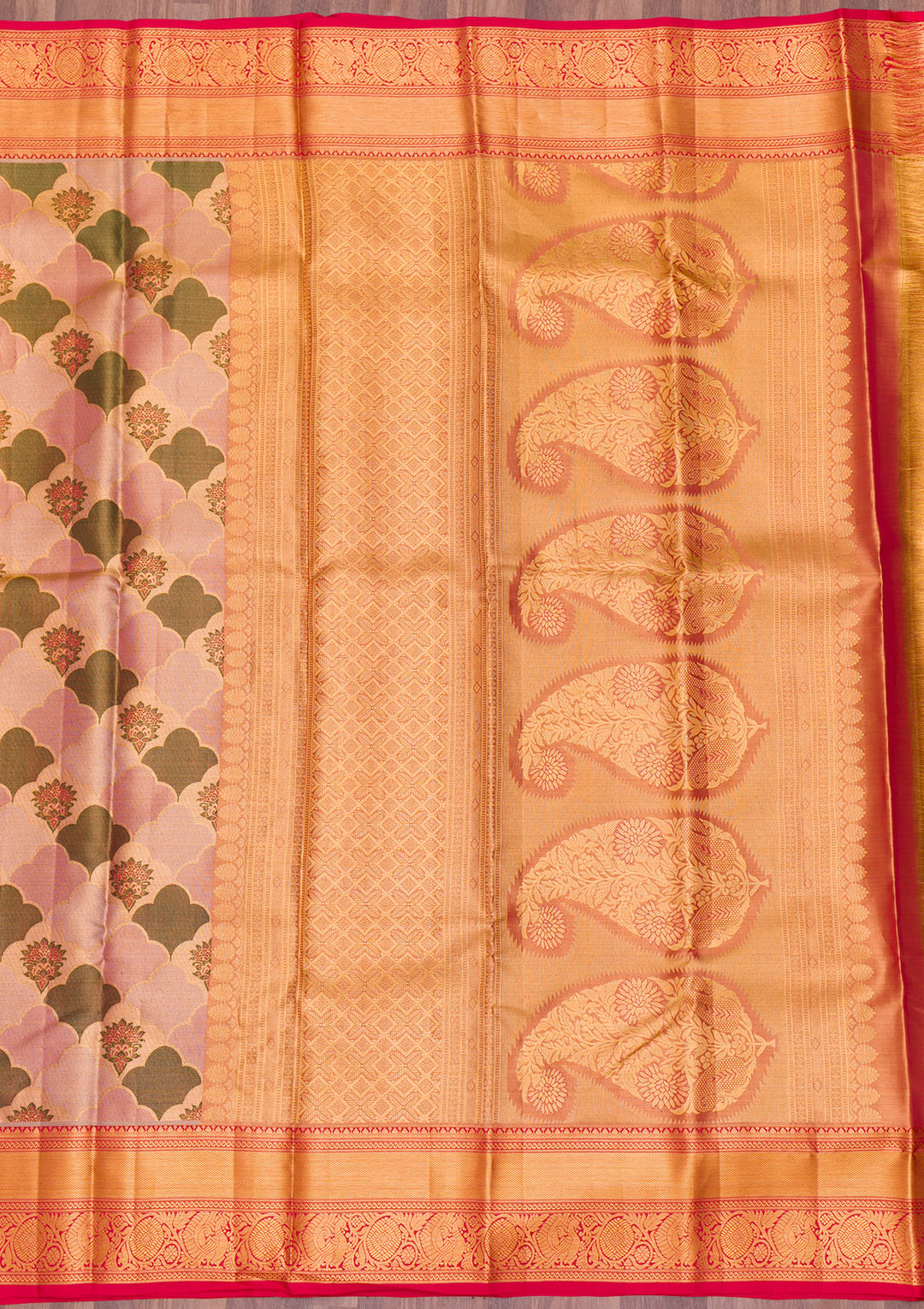Multi Zariwork Pure Silk Saree