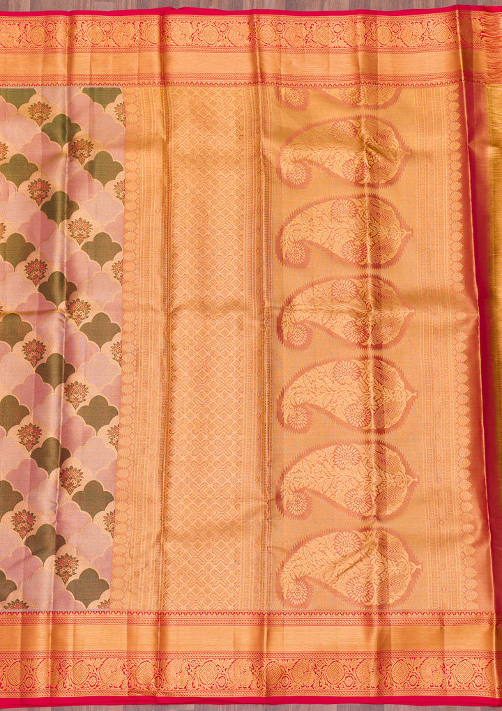 Multi Zariwork Pure Silk Saree