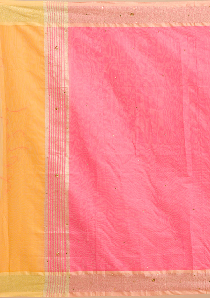 Mustard Stonework Banarasi Readymade Salwar Suit