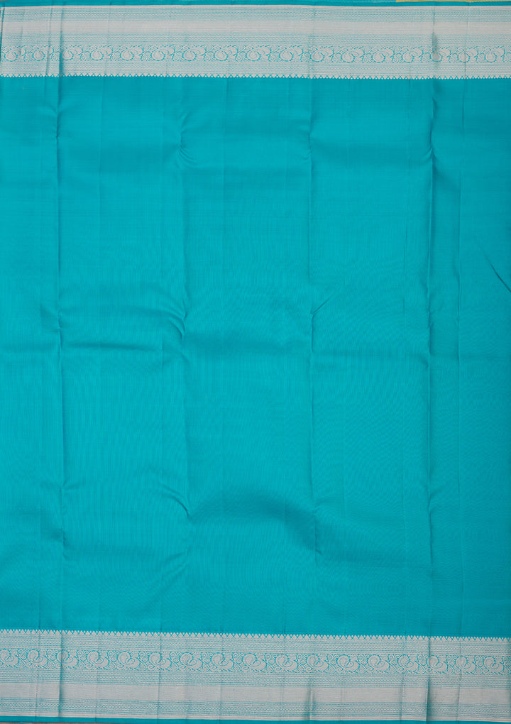 Mustard Zariwork Pure Silk Saree