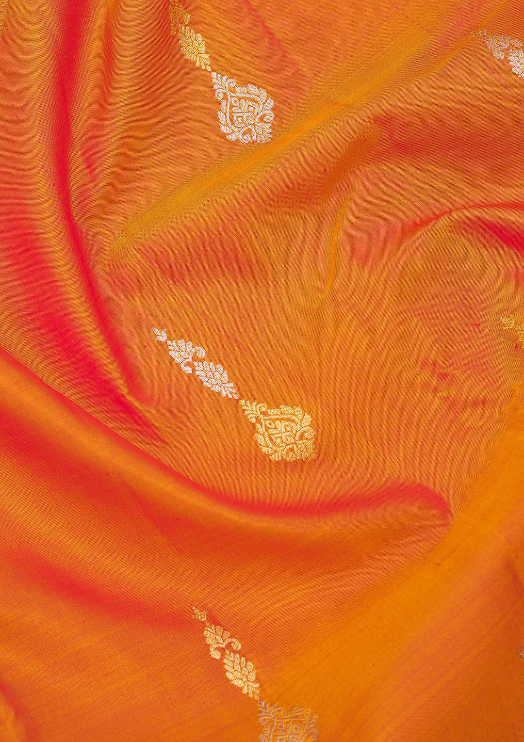 Mustard Zariwork Pure Silk Saree
