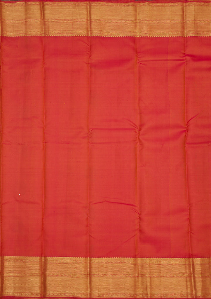 Mustard Zariwork Pure Silk Saree