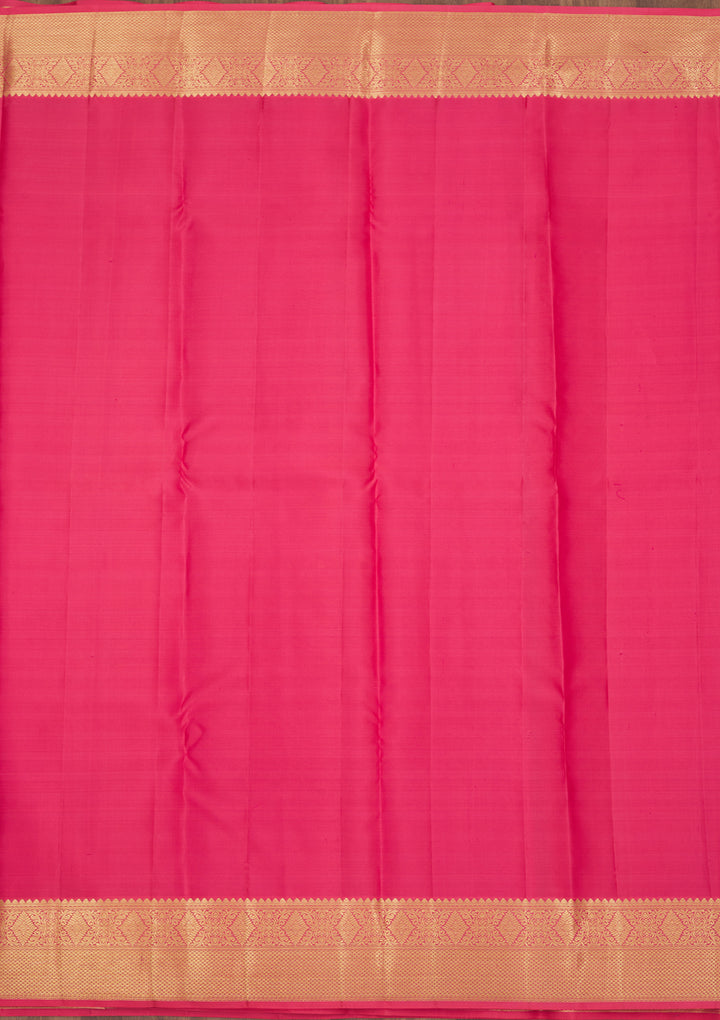 Mustard Zariwork Pure Silk Saree