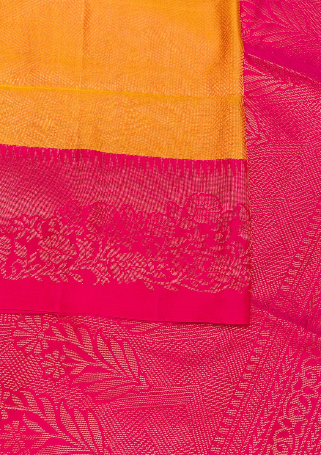 Mustard Zariwork Pure Silk Saree