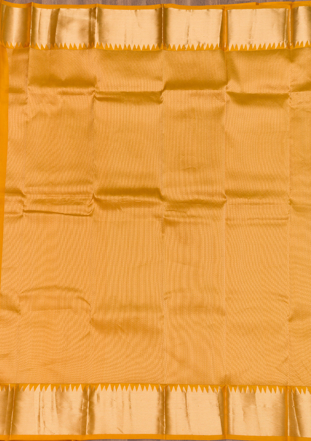 Mustard Zariwork Pure Silk Saree