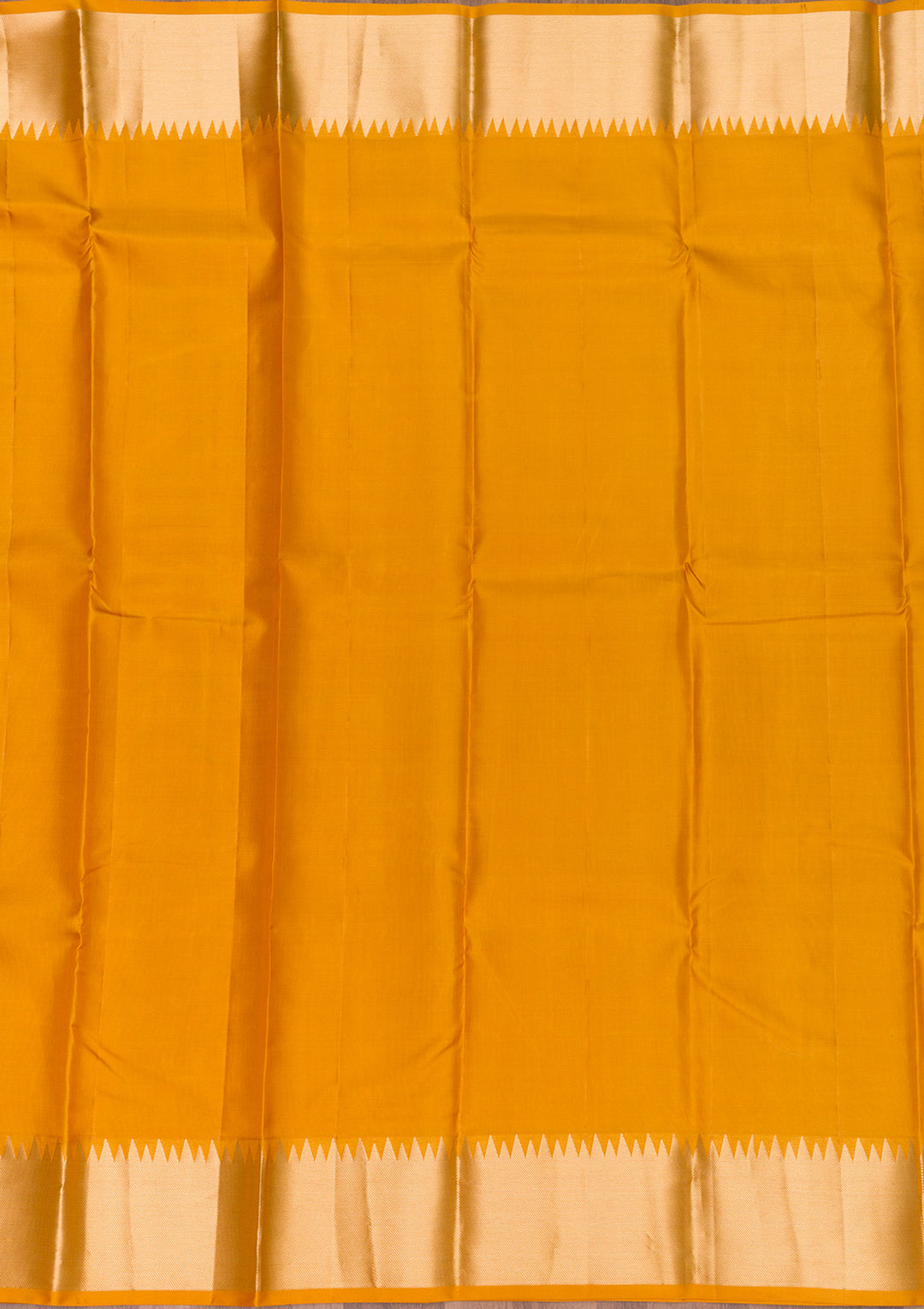 Mustard Zariwork Pure Silk Saree