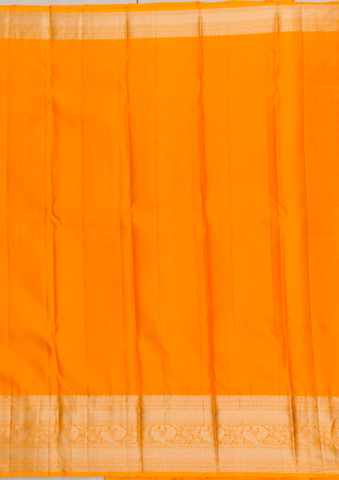 Mustard Zariwork Banarasi Pure Silk Saree