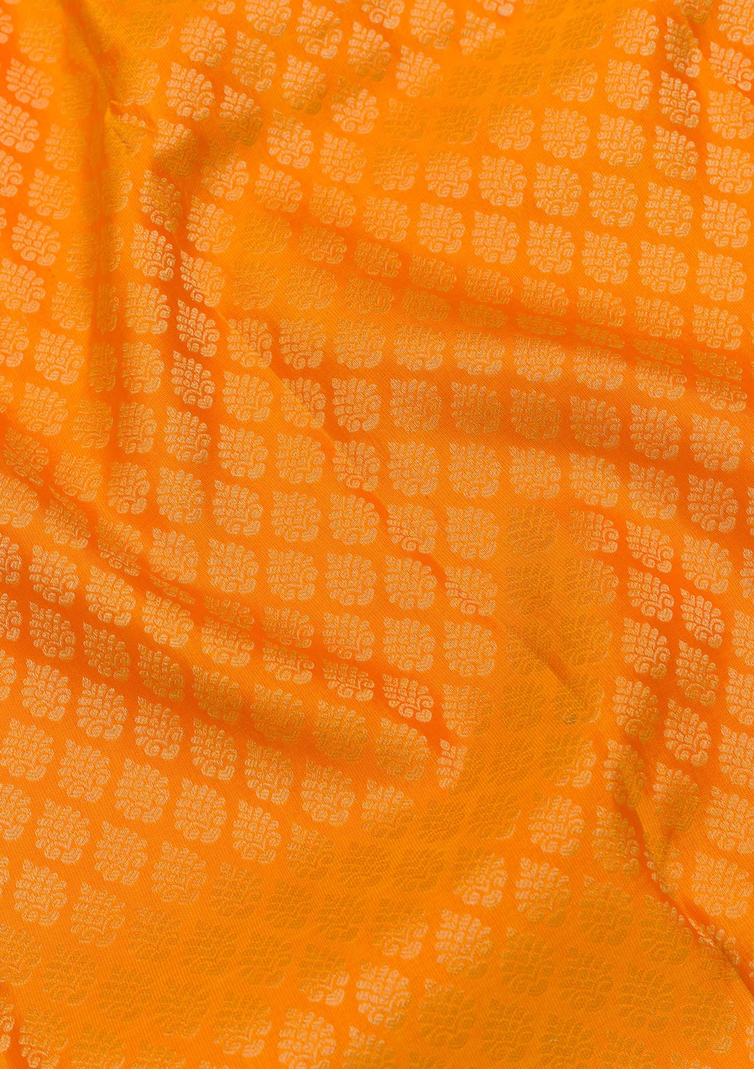 Mustard Zariwork Banarasi Pure Silk Saree