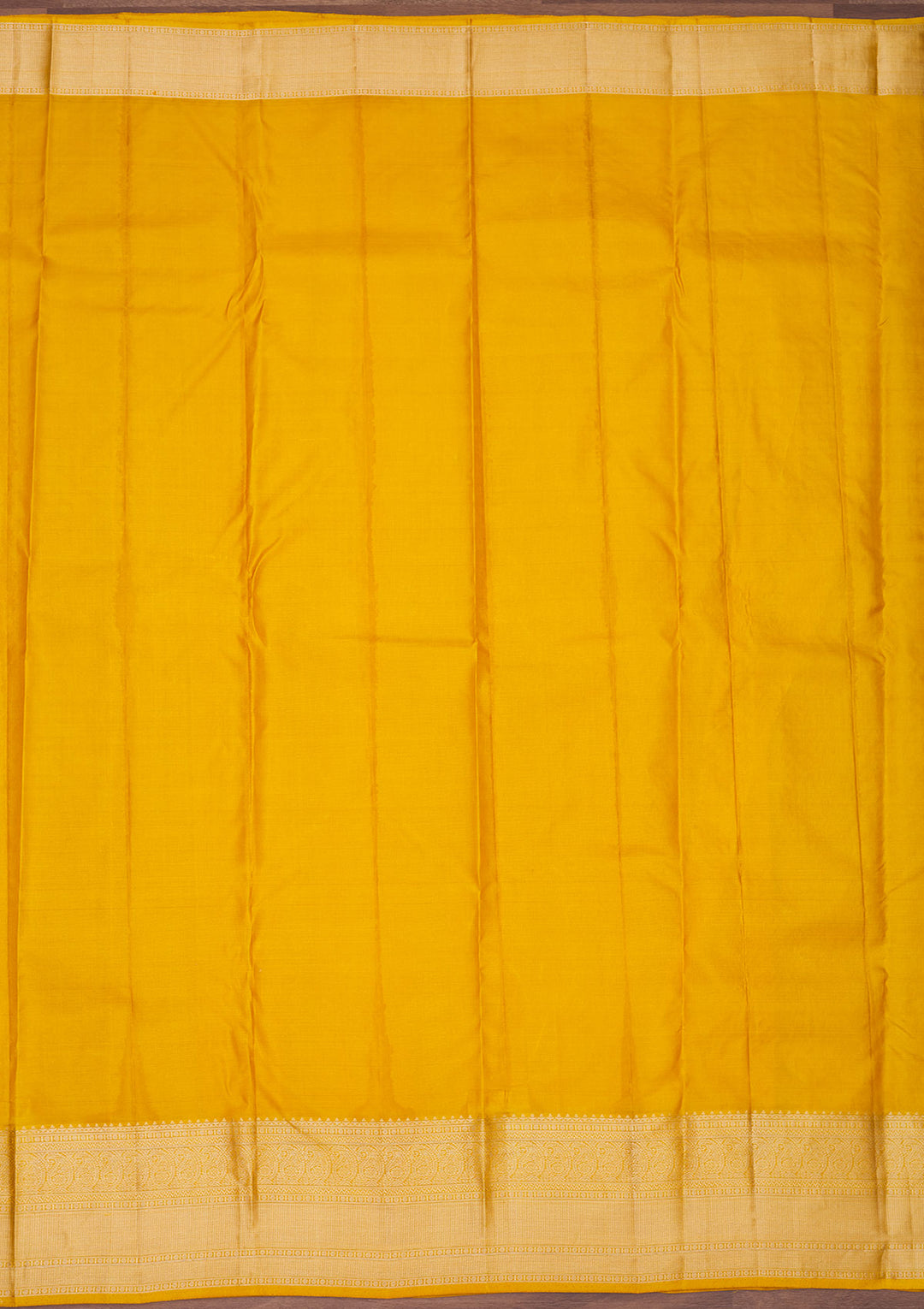 Mustard Zariwork Pure Silk Saree